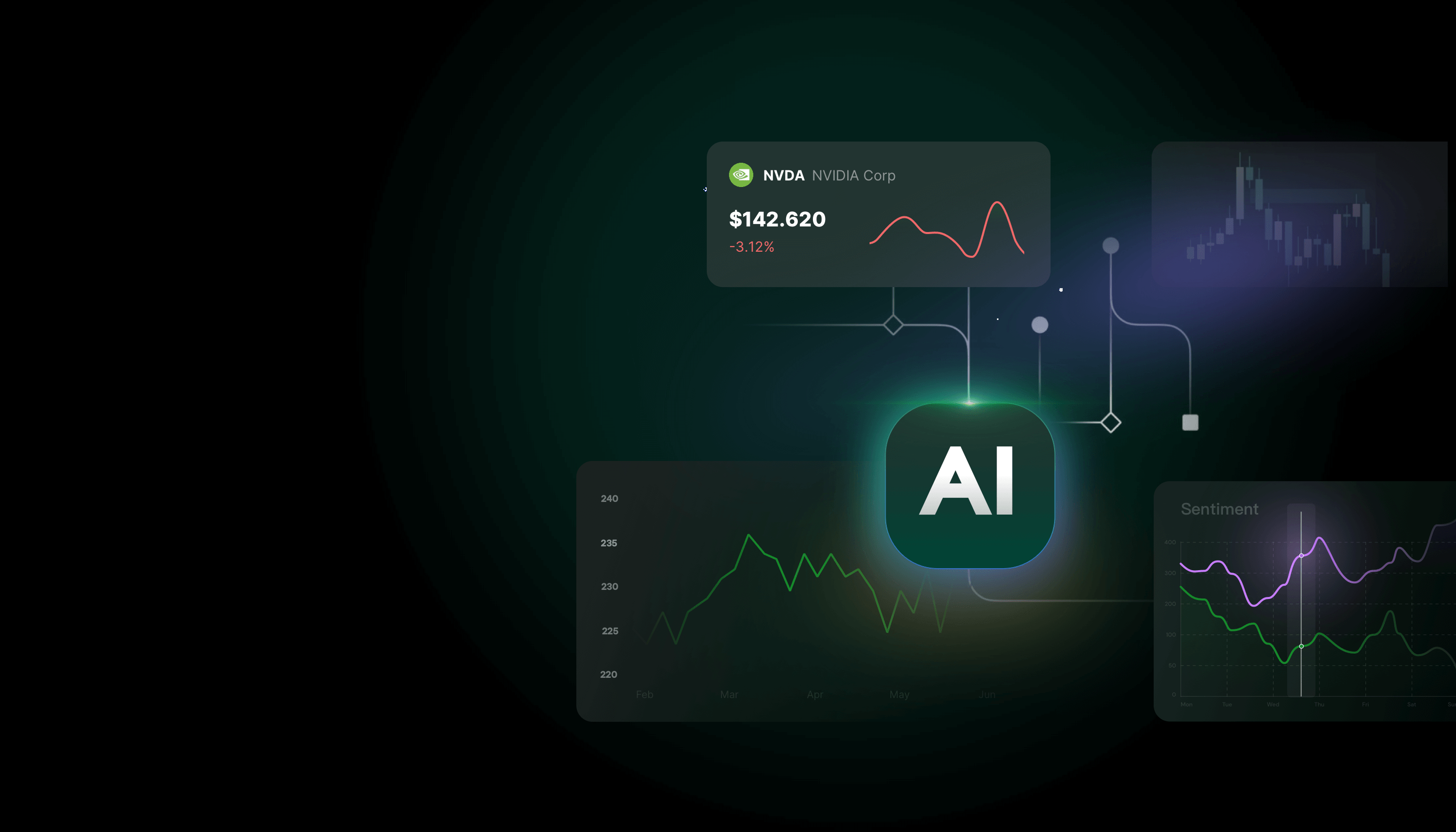 financial AI agent banner