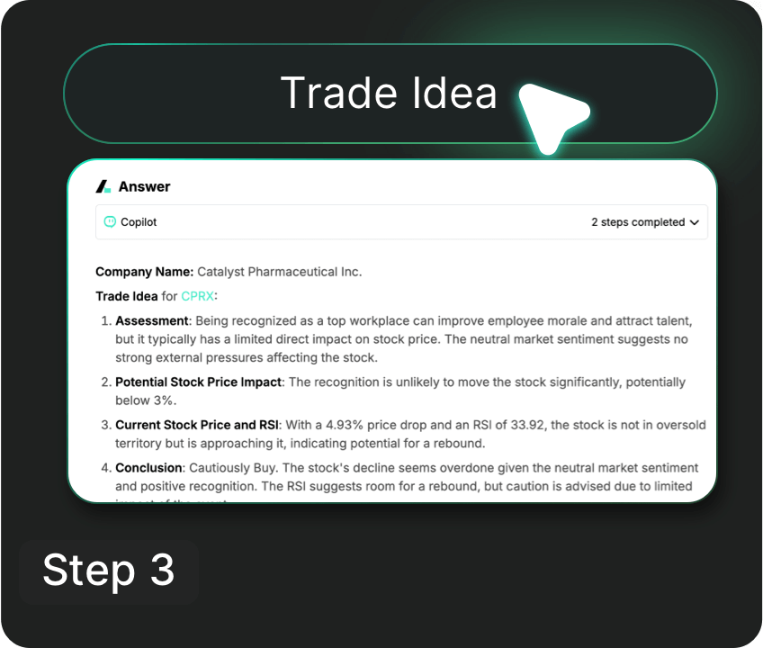 Explore trade ideas