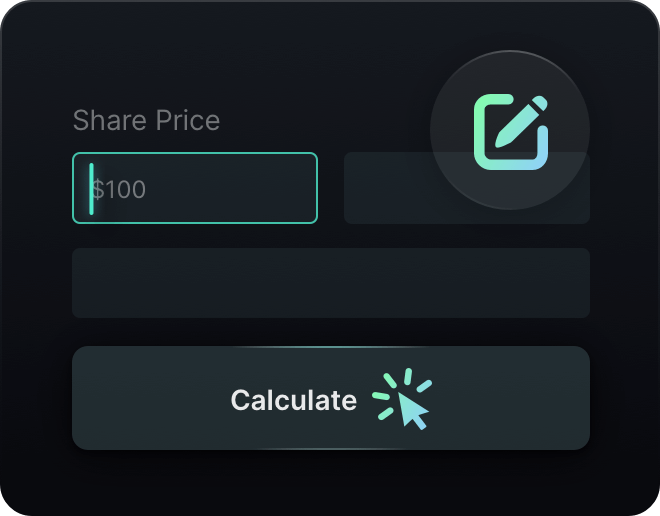 dividend yield calculator step 3